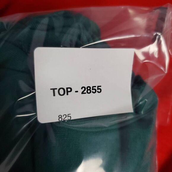 Ava & Viv Women’s 2X Teal Green Short Sleeve Asymmetrical Tunic Dress Rayon Span - Picture 7 of 7